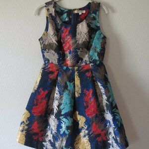 Colorful Anthropologie dress